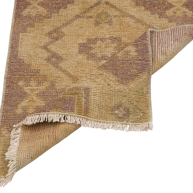 Alfombra Vintage Turca Anudada a Mano - 47 cm x 81 cm - K0086087