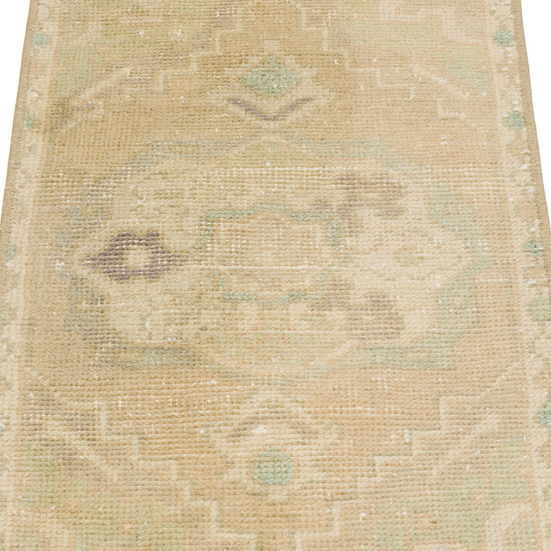 El Dokuma Vintage Halı - 40 cm x 75 cm - K0086090