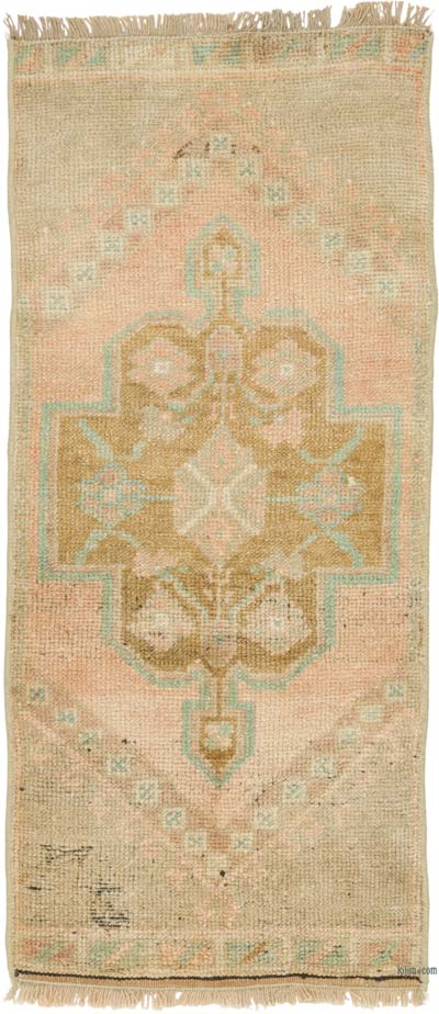 El Dokuma Vintage Halı - 36 cm x 83 cm