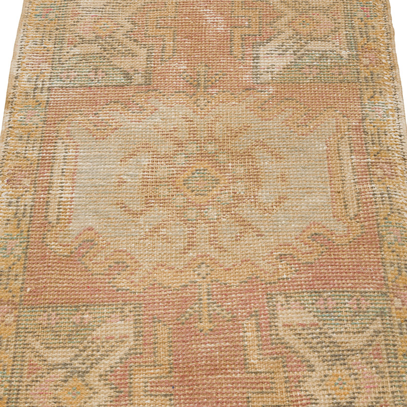 Alfombra Vintage Turca Anudada a Mano - 50 cm x 92 cm - K0086358