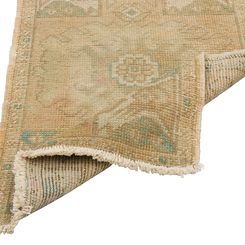 Vintage Turkish Hand-Knotted Rug - 1' 8" x 2' 10" (20" x 34") - K0086400