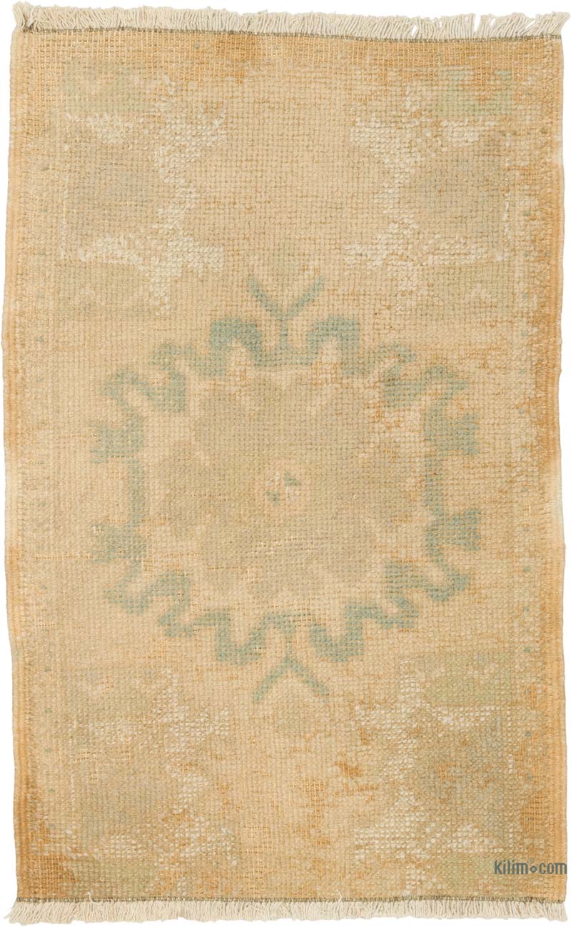 Vintage Turkish Hand-Knotted Rug - 1' 8" x 2' 7" (20" x 31") - K0086425