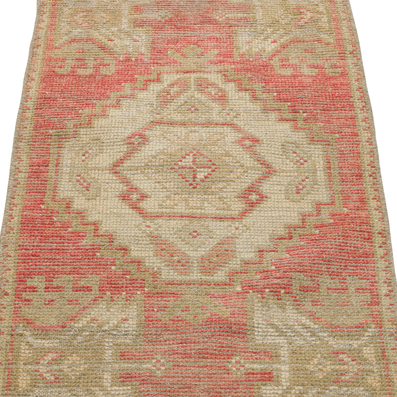 Vintage Turkish Hand-Knotted Rug - 1' 6" x 3' 2" (18" x 38") - K0086429