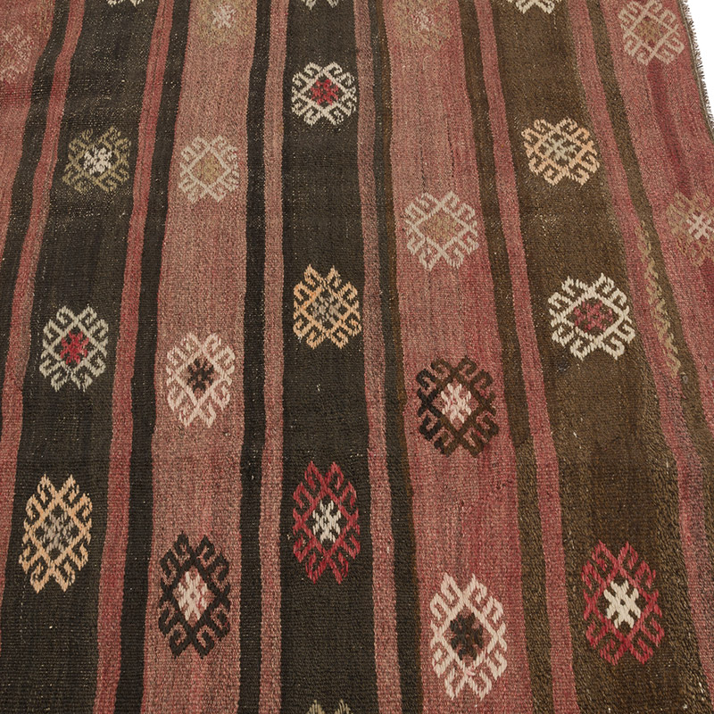 Vintage Anatolian Kilim Rug - 3' 2" x 5' 1" (38" x 61") - K0086433