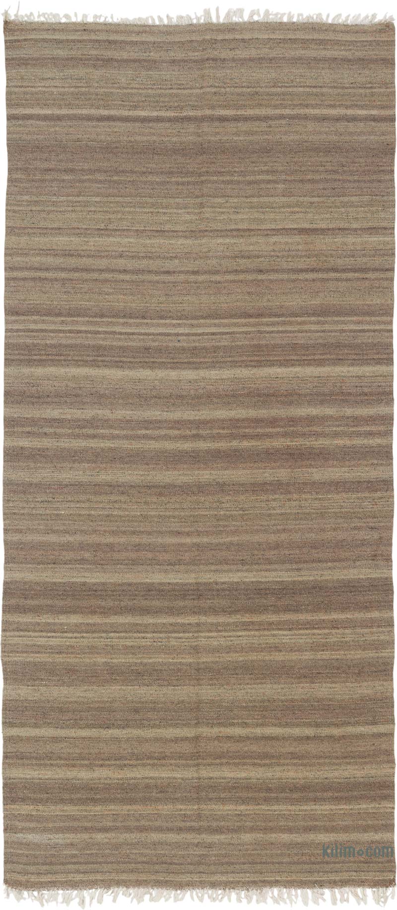 Vintage Turkish Kilim Rug - 4' 9" x 10' 6" (57" x 126") - K0086440